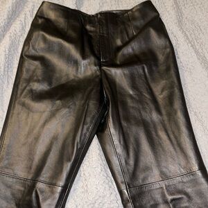 🔥 Dana Buchman 100% leather pants 🔥